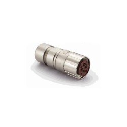 Connecteur femelle M40, 8 pol.,  IP67, 63A, blindé